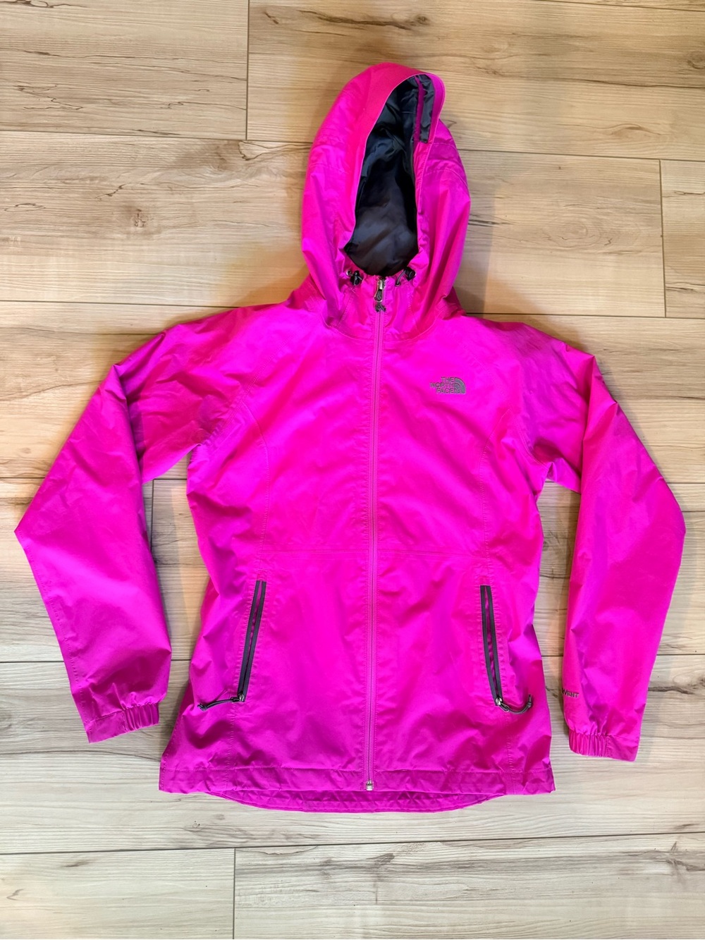 The North Face Women’s Insulated Hooded Raincoat - Hot Pink Size Small